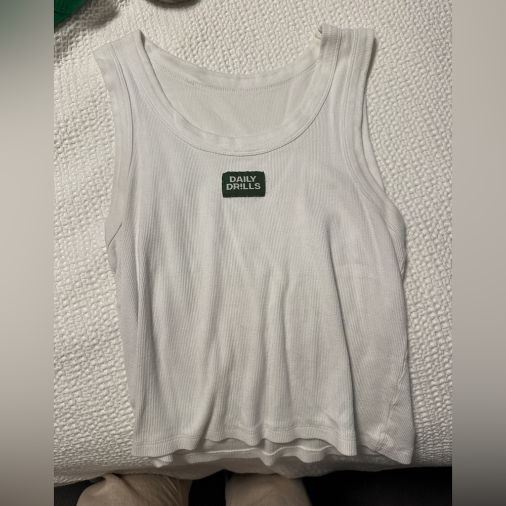 Daily Drills Classic White Tank